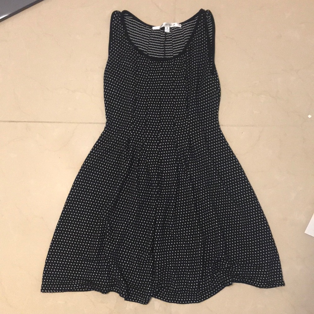 Black Max Studio Polka Dot Dress